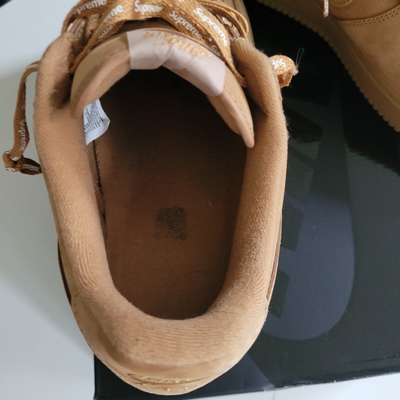 Air Force 1 low wsp tan Supreme - Picture 3 of 10